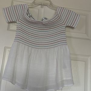 Guess Stripe Off the Shoulder Top